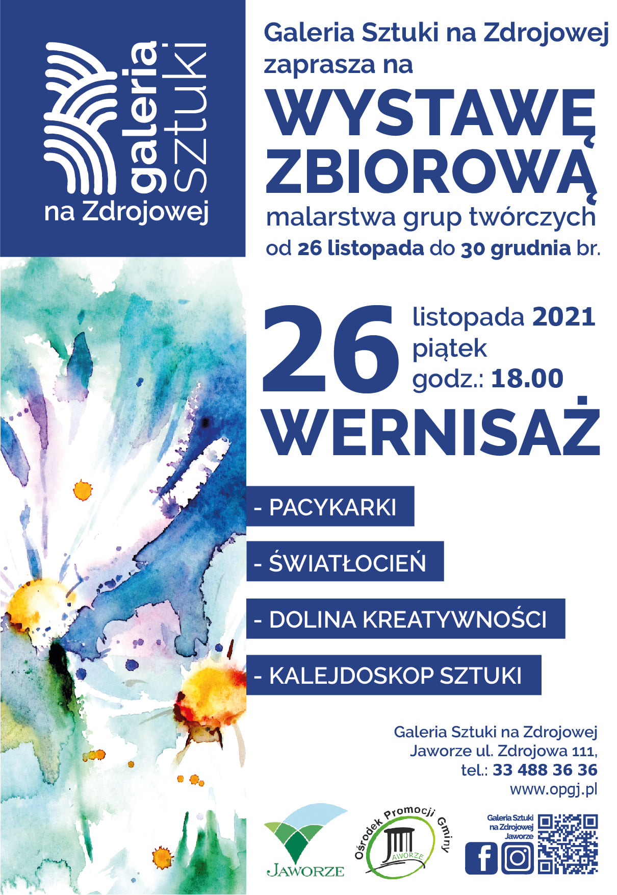 Plakat związany z wydarzeniem - treść powtórzona w artykule