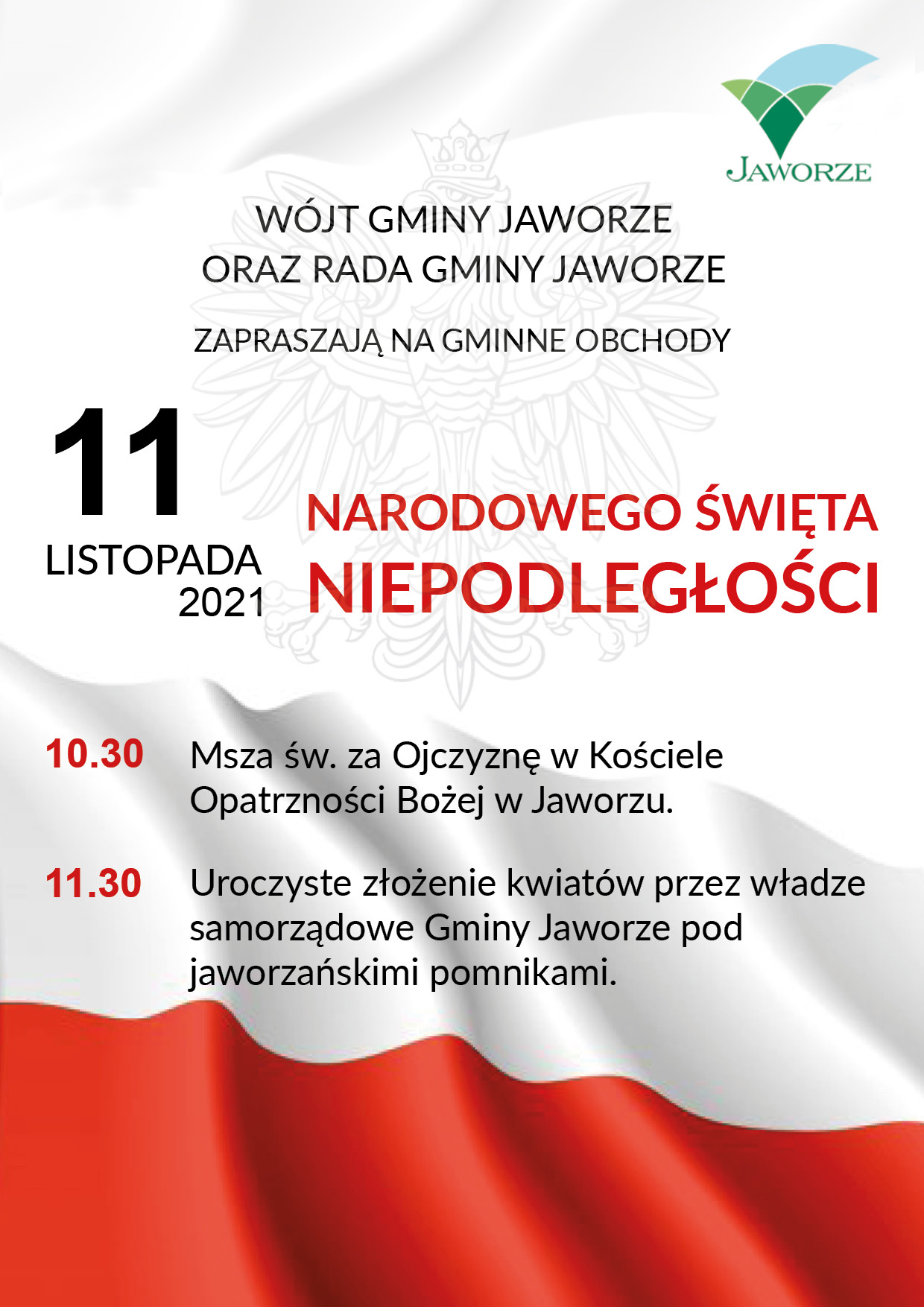 Plakat związany z wydarzeniem - treść powtórzona w artykule